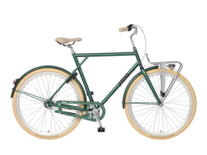 BSP Gaev Herenfiets XL Smaragdgroen Stalen Frame Retro Design - AE-trading