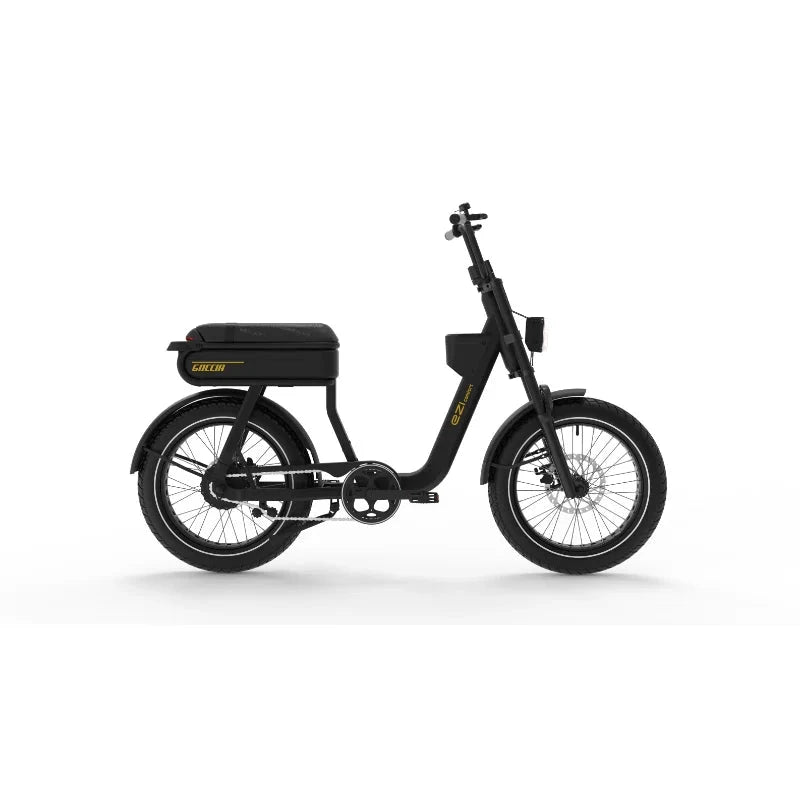 Goccia Ezi Comfort Fatbike Zwart Goud - 15Ah 250W - AE-trading