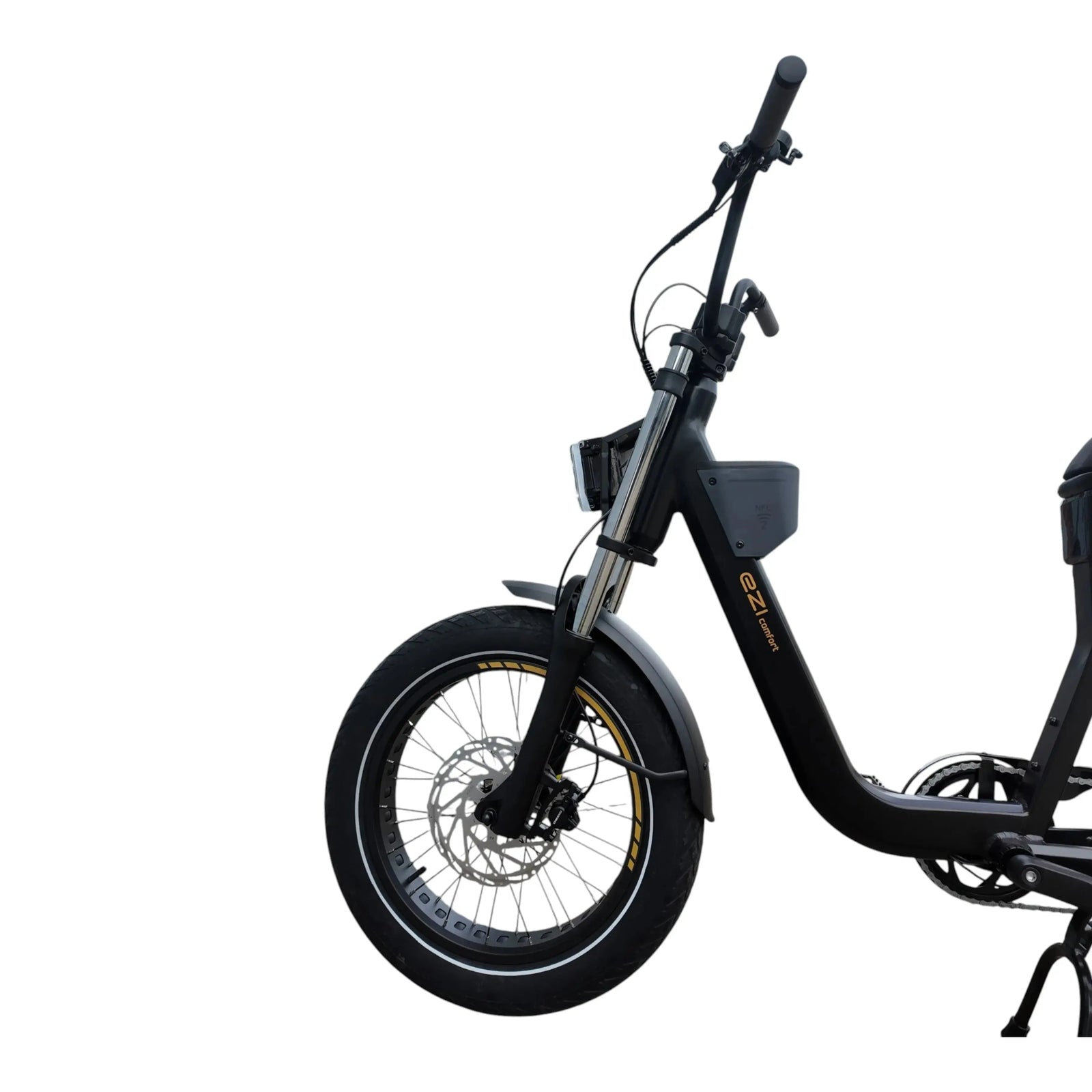 Goccia Ezi Comfort Fatbike - Zwart Goud - AE-trading