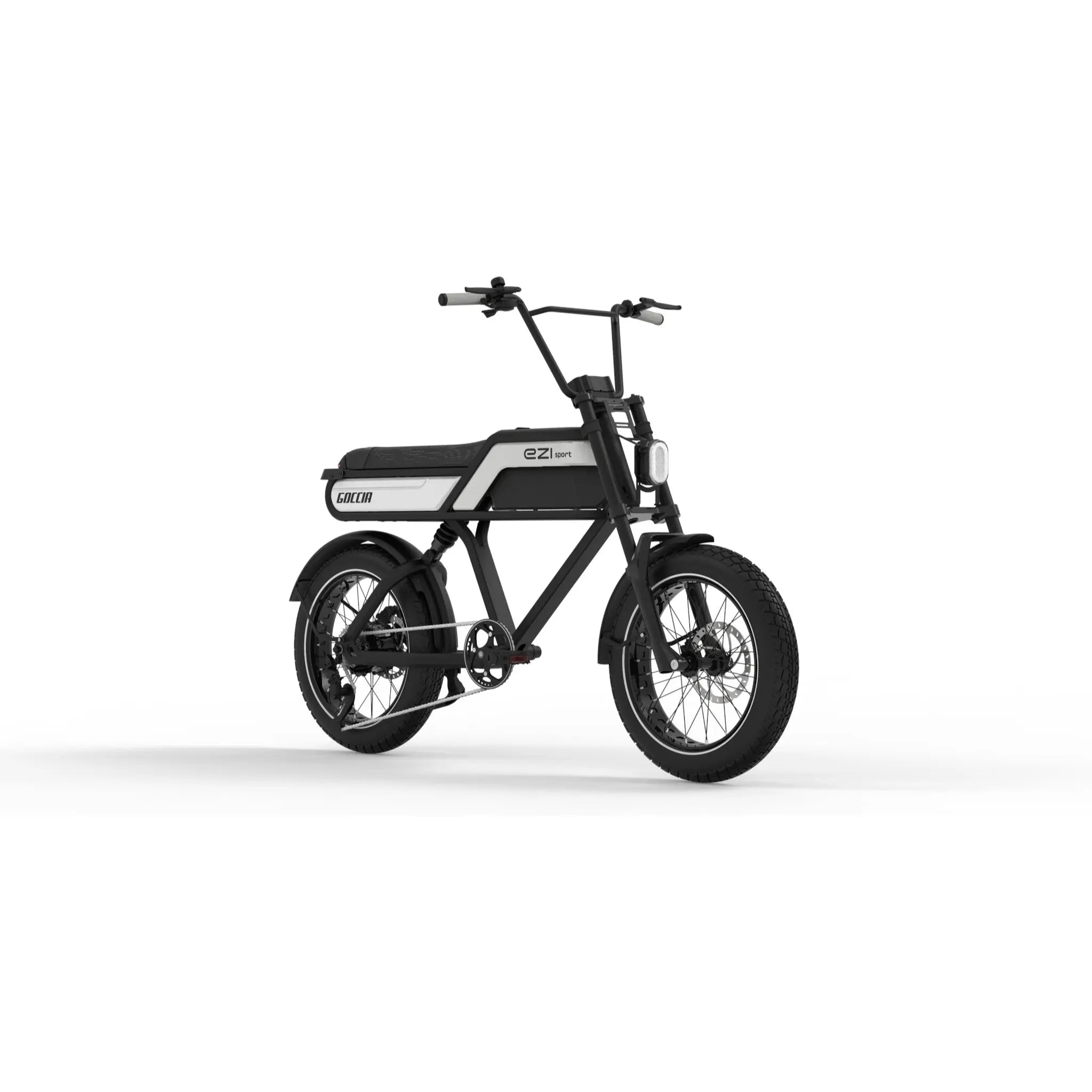 Goccia Ezi Sport Fatbike - Zwart Wit - AE-trading