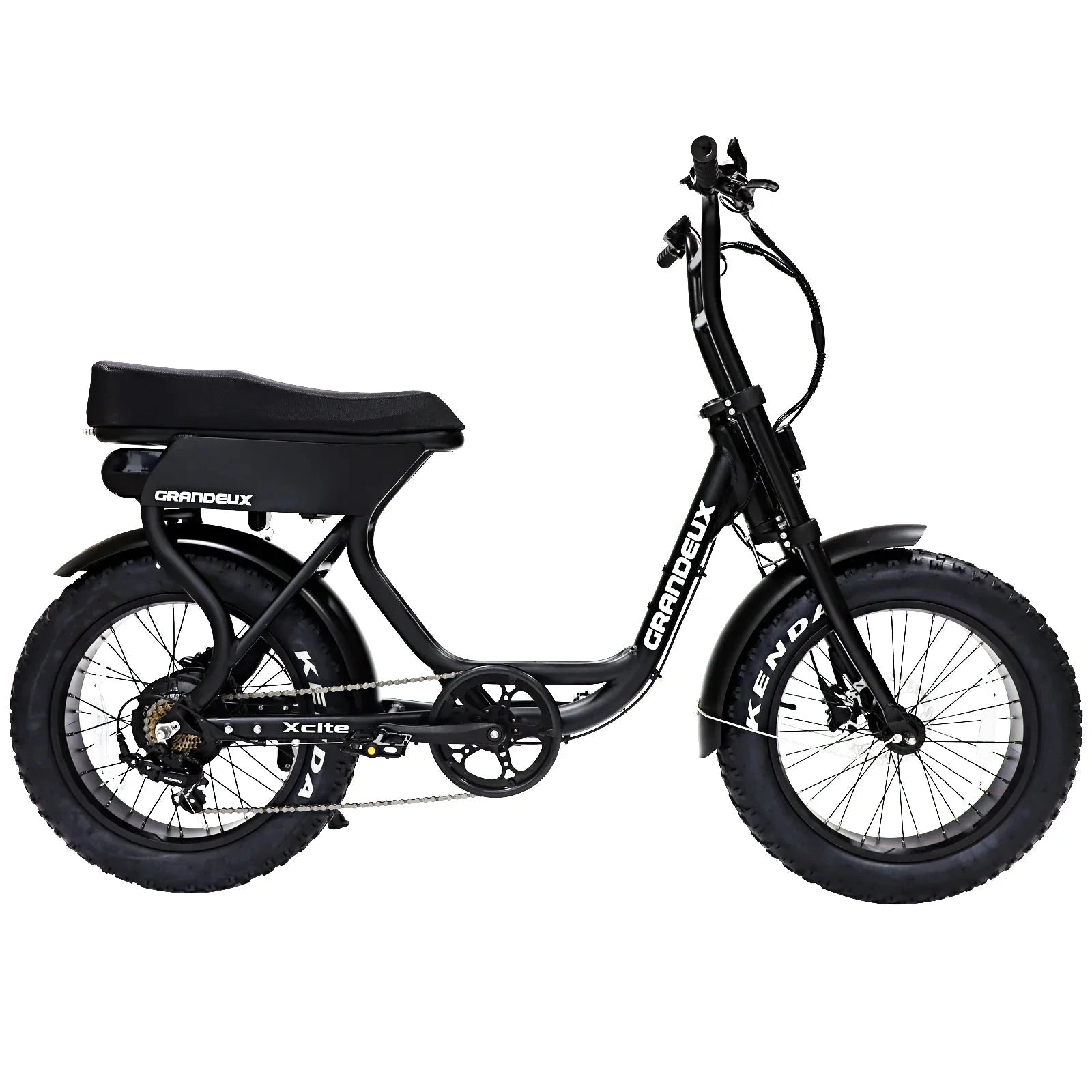 Grandeux Xcite Fatbike – Zwart - AE-trading