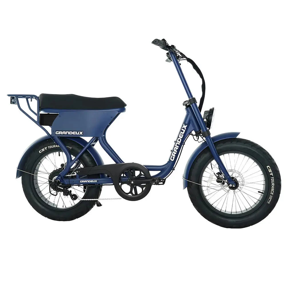 Grandeux Xcite Pro Fatbike – Navy Blue - AE-trading