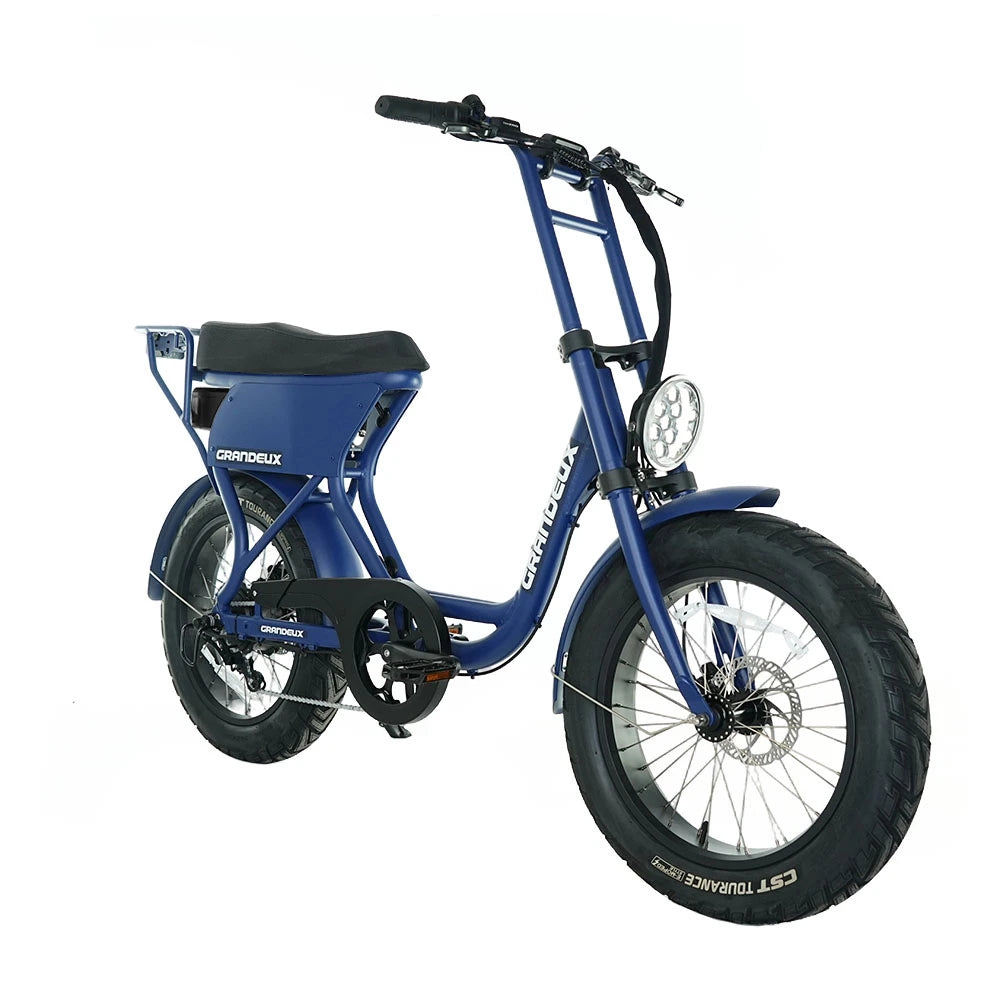 Grandeux Xcite Pro Fatbike – Navy Blue - AE-trading
