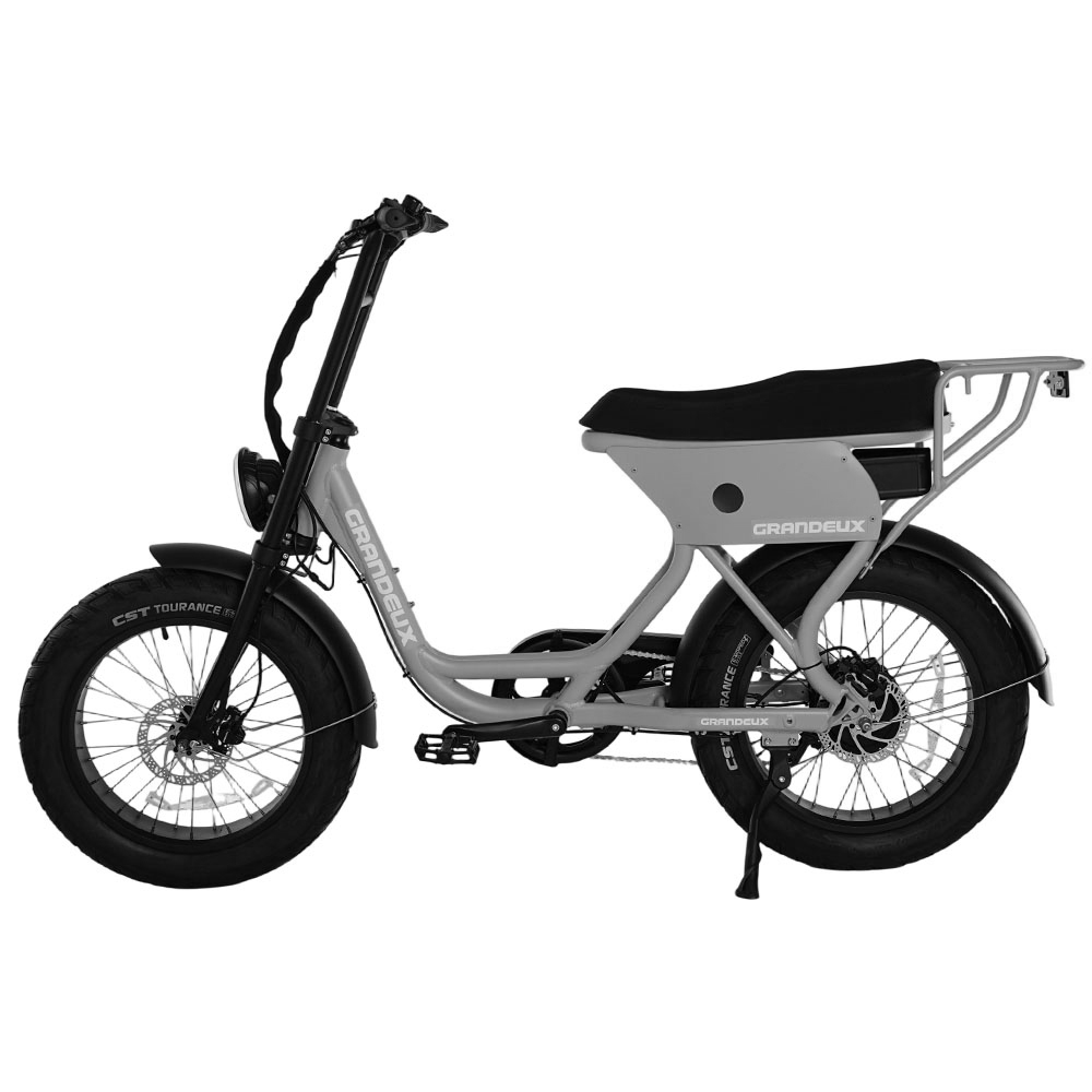 Grandeux Xcite Pro Fatbike - Mouse Grey - AE-trading