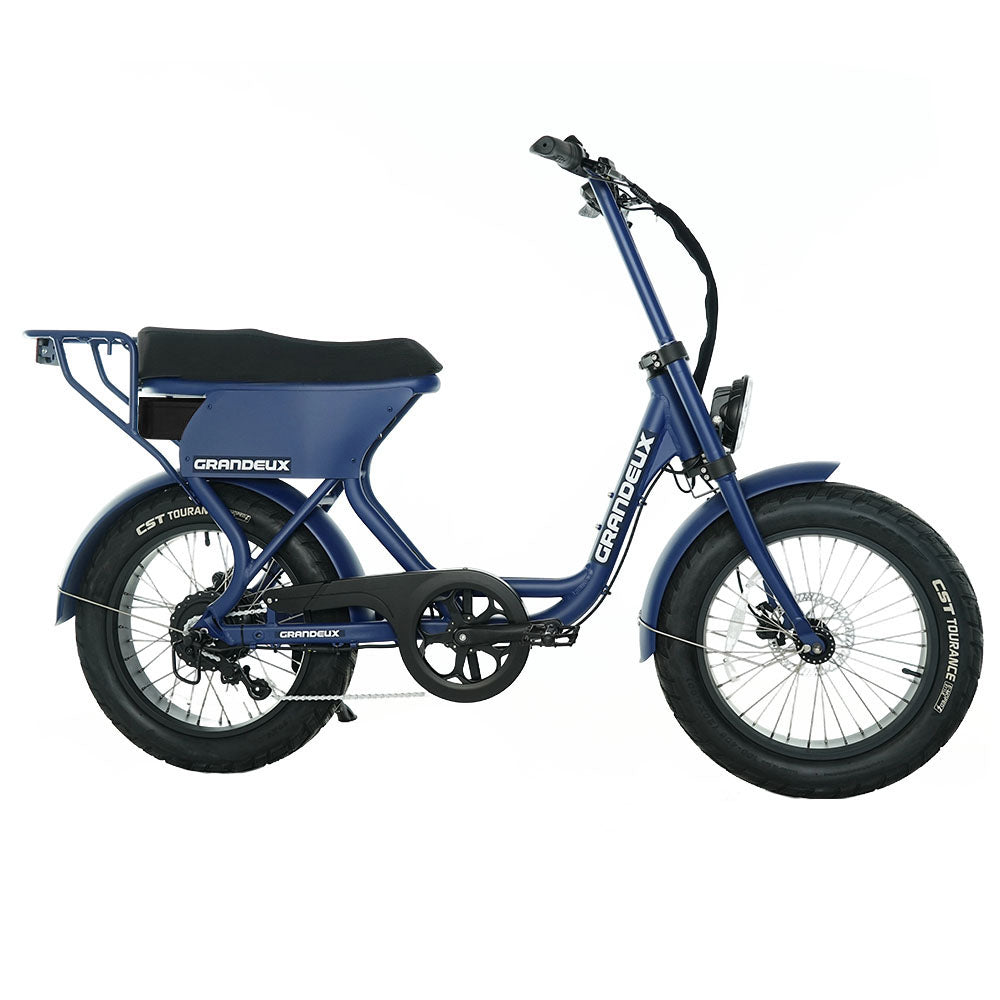 Grandeux Xcite Pro Fatbike - Navy Blue - AE-trading