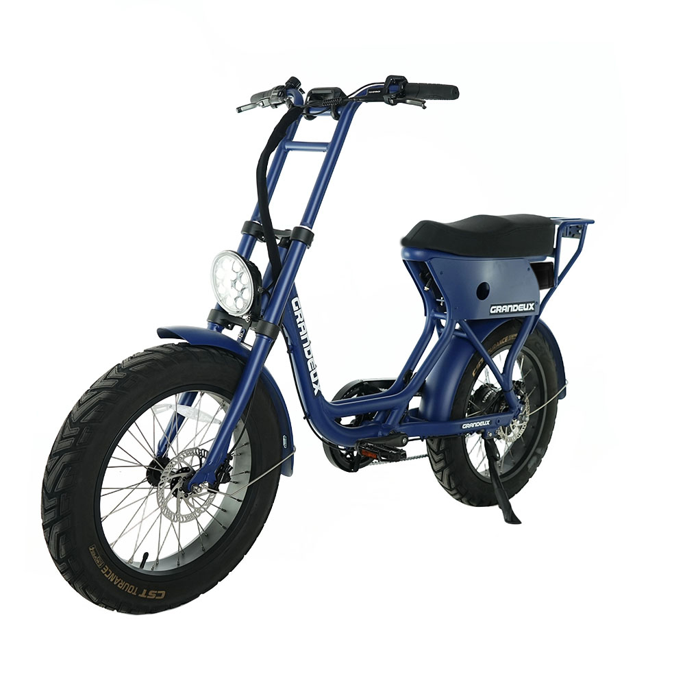 Grandeux Xcite Pro Fatbike - Navy Blue - AE-trading