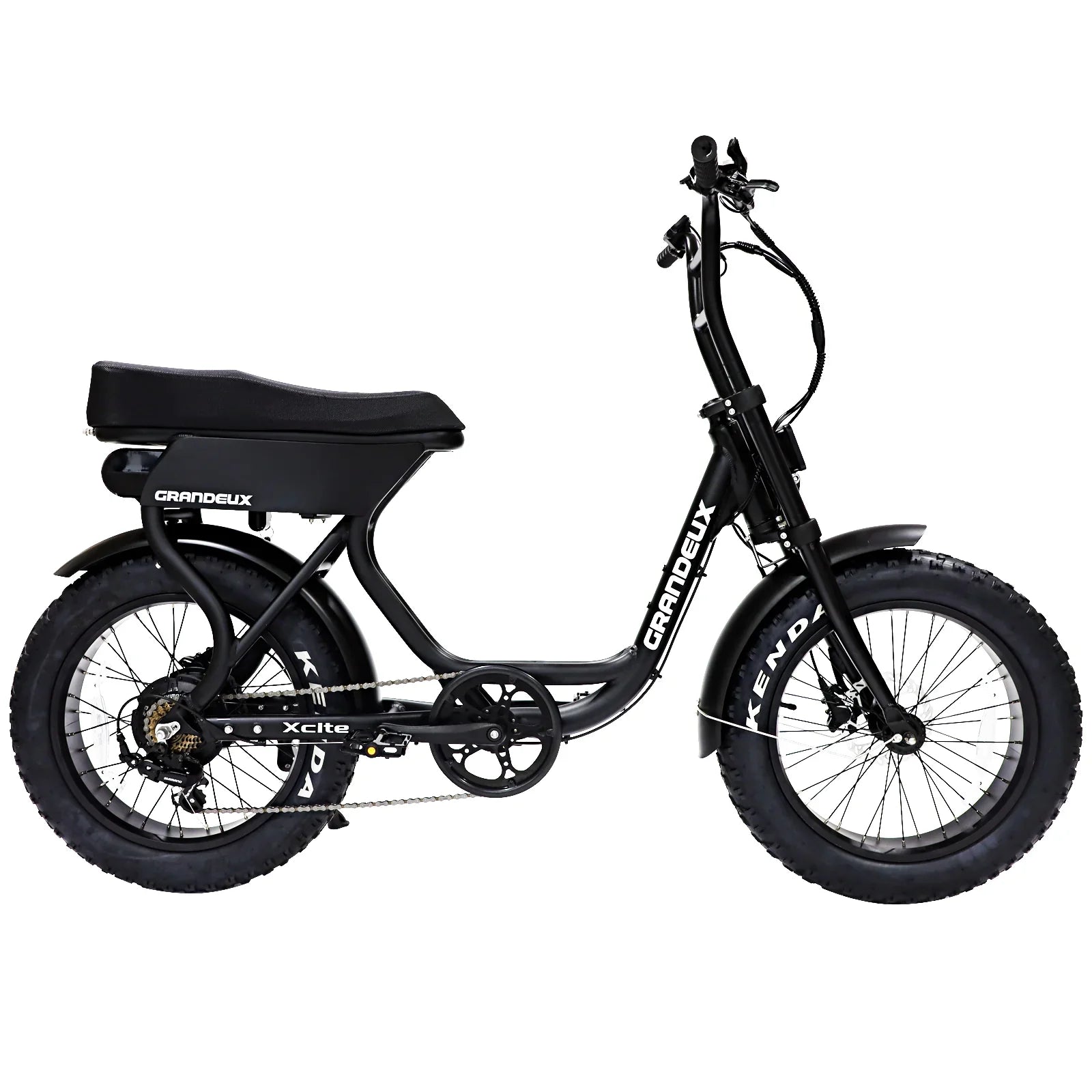Grandeux Xcite Fatbike - zwart - AE-trading