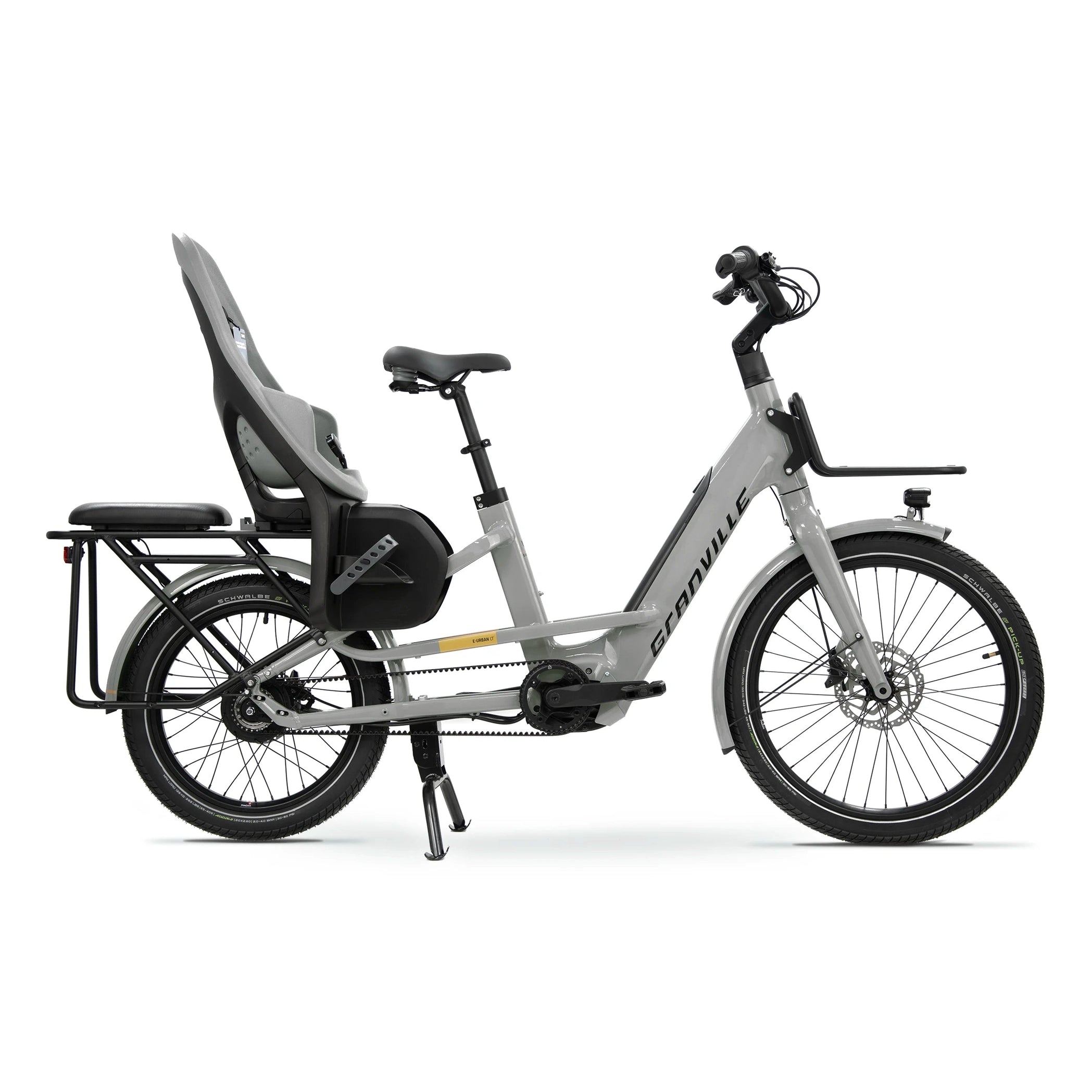 Granville E-Urban LT – Crayon Grey – 545Wh – Elektrische Longtail - AE-trading