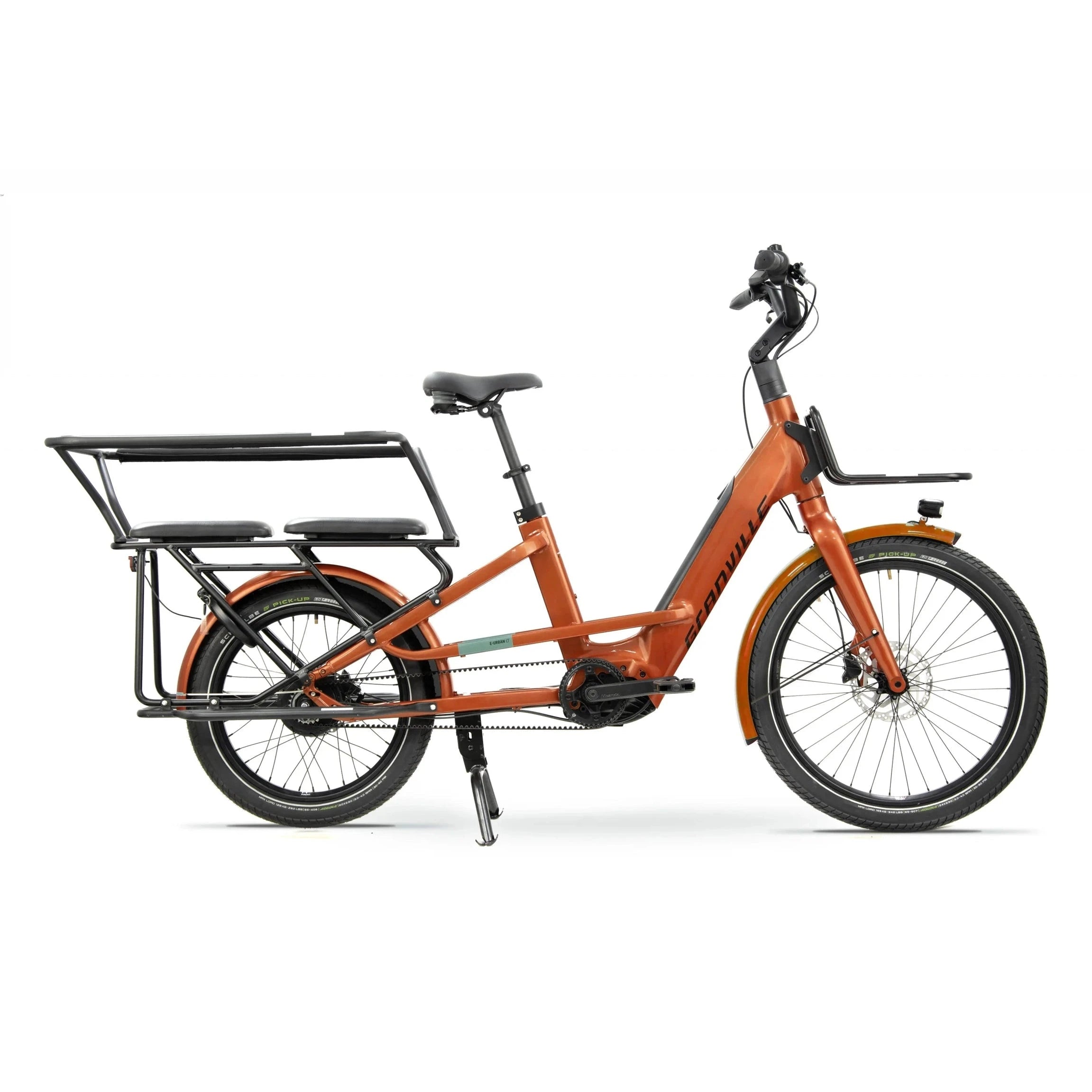 Granville E-Urban LT – Elektrische Longtail - Metallic Oranje - AE-trading