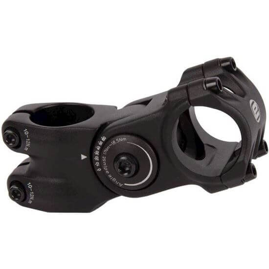 Ergotec stuurpen Ahead Octopus2 31.8/75 zwart zand - AE-trading