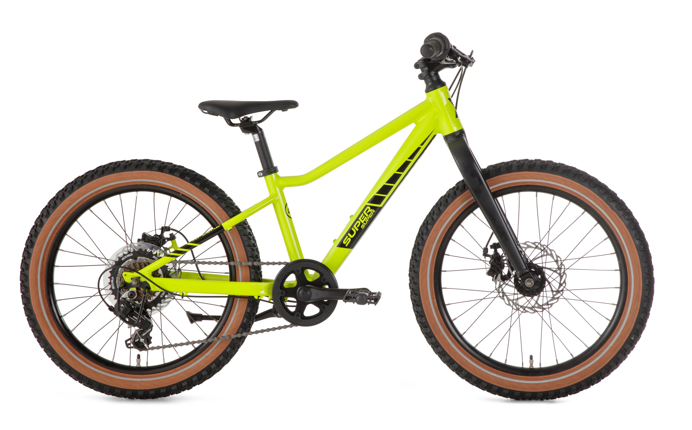 SuperSuper Xplore Kinderfiets Groen – Robuuste & Veilig Ontworpen Kinderfiets met Lichtgewicht Frame voor Buitenavonturen - AE-trading