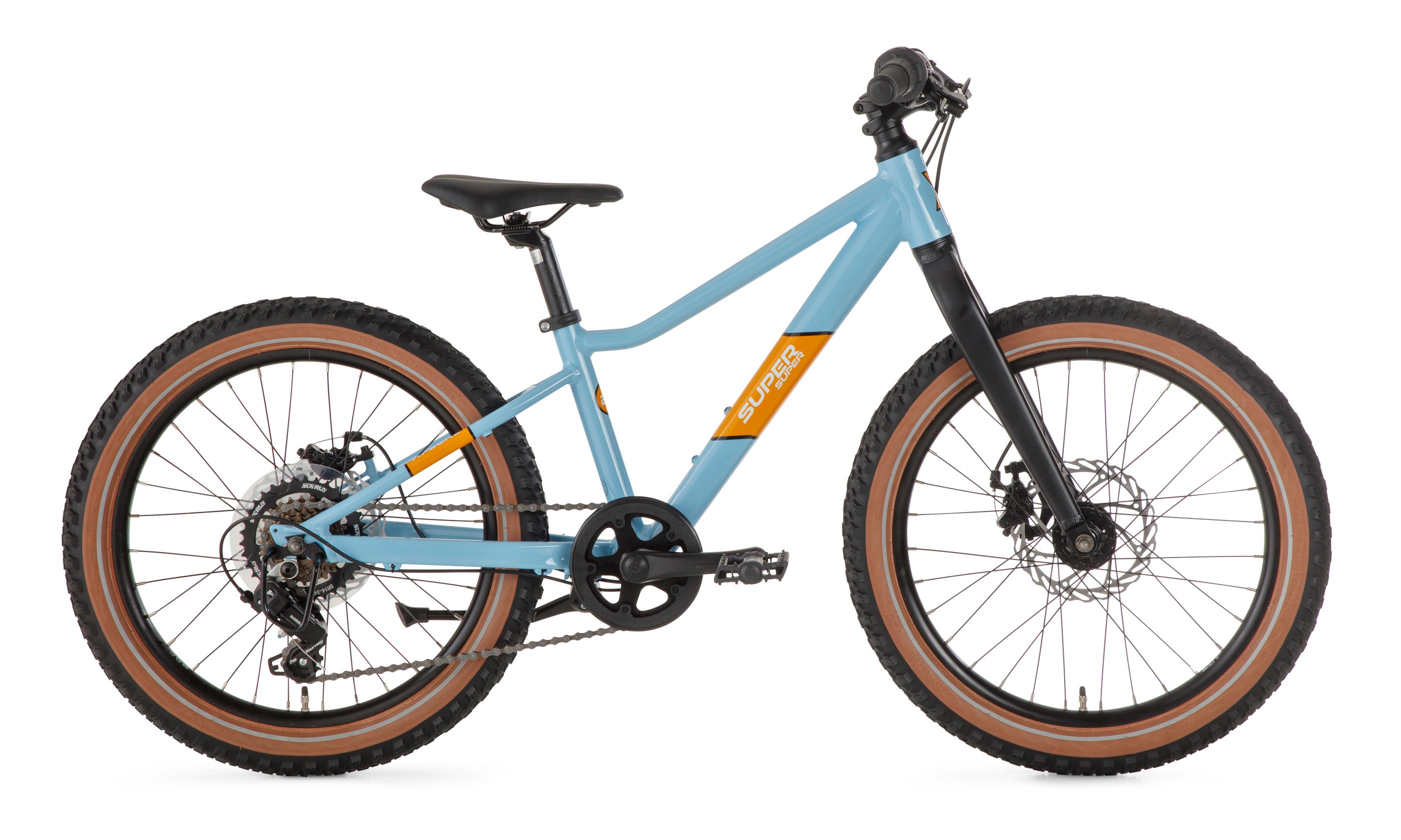 SuperSuper Xplore Kinderfiets Blauw – Comfortabele & Veilige Kinderfiets met Aluminium Frame en Veiligheidshandvatten - AE-trading