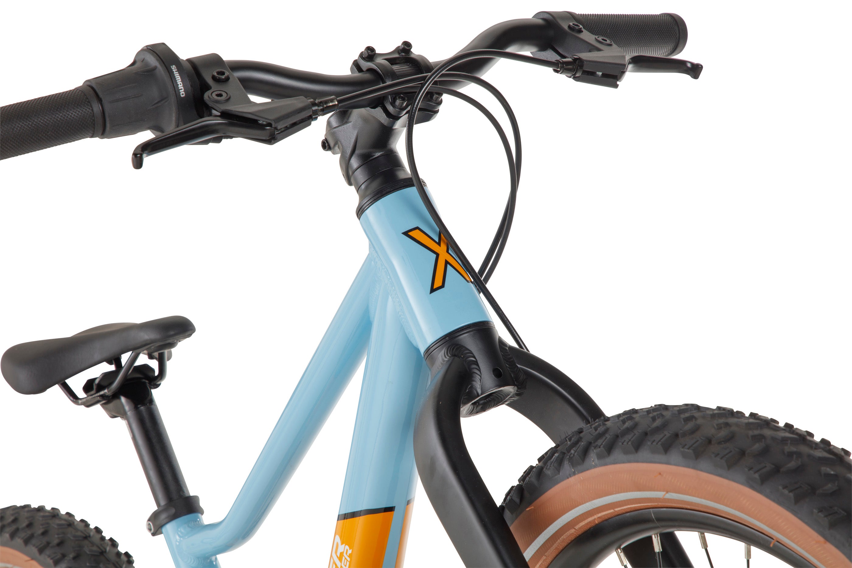 SuperSuper Xplore Kinderfiets Blauw – Fris & Duurzaam Ontworpen Kinderfiets met Stevige Remmen en Lichtgewicht Frame - AE-trading