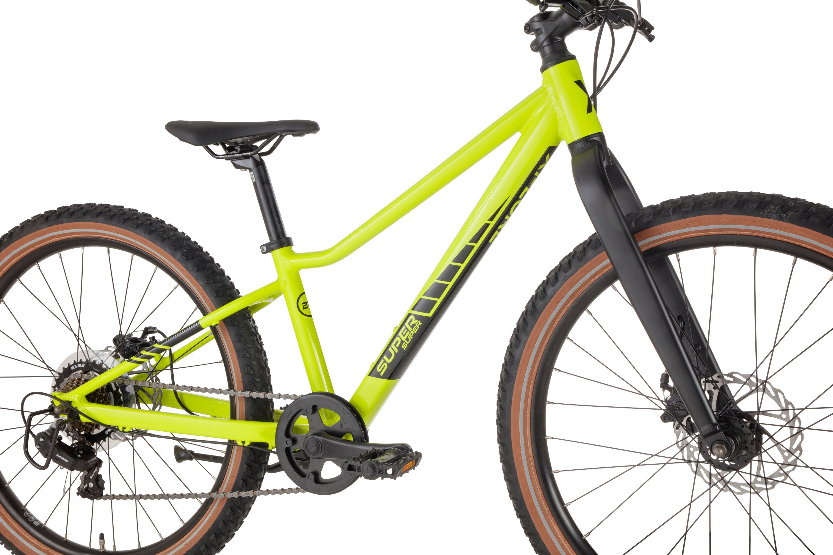 SuperSuper Xplore Kinderfiets Groen – Robuuste & Veilig Ontworpen Kinderfiets met Lichtgewicht Frame voor Buitenavonturen - AE-trading