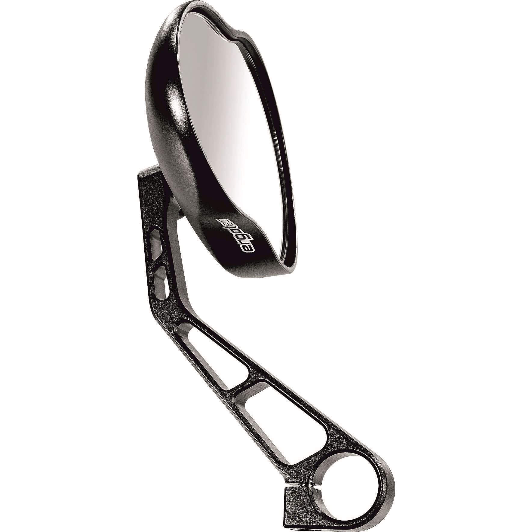 Ergotec spiegel M-99 aluminium E-nummer zwart zand - AE-trading