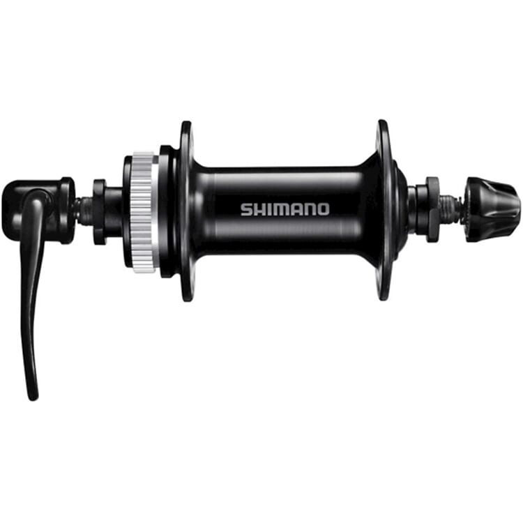 Shimano voornaaf HB-QC300 100/36 center lock zwart - AE-trading