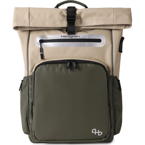 Hedgren Commute Bike Hub rugtas 23,9L Beige/Olive - AE-trading