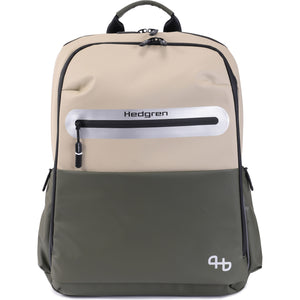 Hedgren Commute Bike Stem rugtas 15,6L Beige/Olive - AE-trading