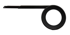 Herrmans kettingscherm Slyde 38T Ø118 319mm matzwart - AE-trading