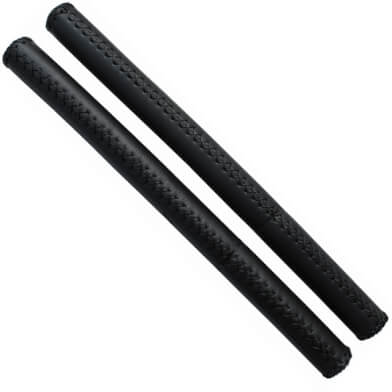 Velo stuurfoam leer 400mm zwart - AE-trading