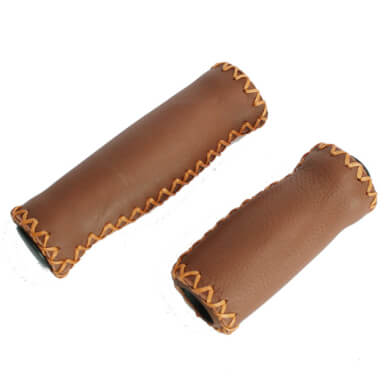 Velo handvatten leer 92/127mm licht bruin - AE-trading