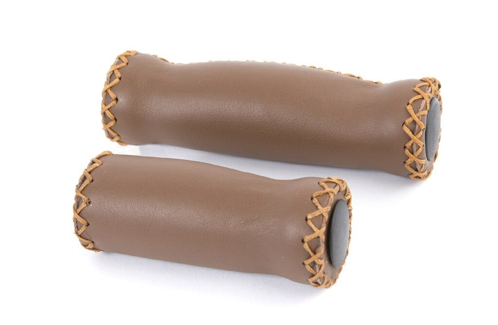 Velo handvatten leer 92/127mm donker bruin - AE-trading