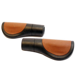 Widek handvatten City comfort 120mm zwart/bruin - AE-trading