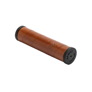 Brooks handvatten Willow Leather Grips 130mm Honey - AE-trading