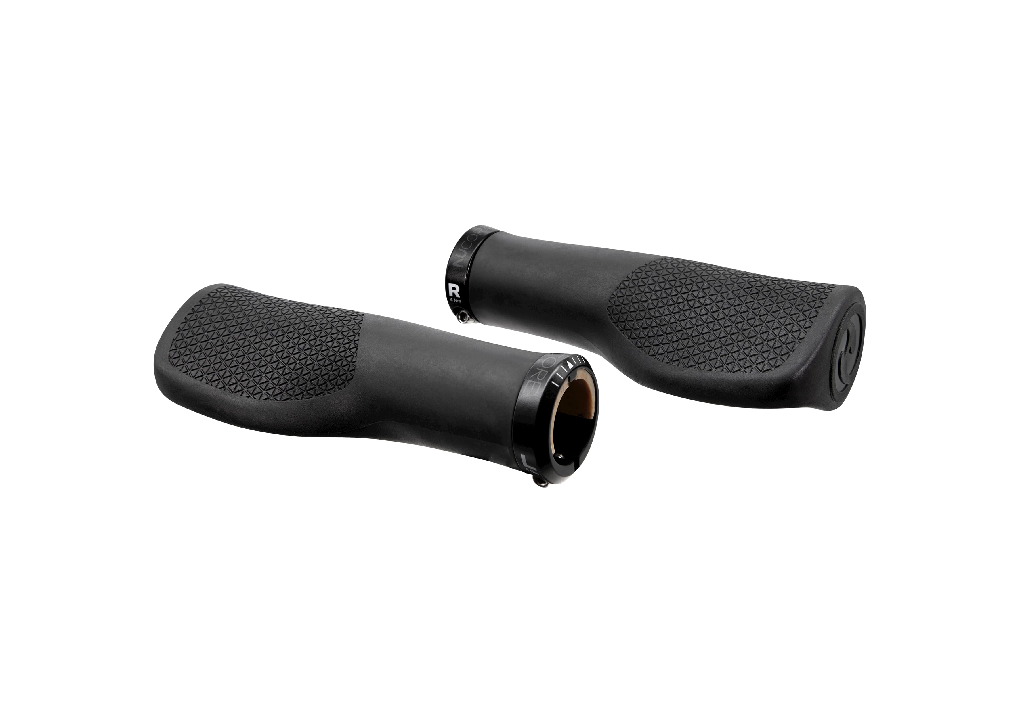 Herrmans handvatten Nucore Grip town peak 130mm zwart - AE-trading