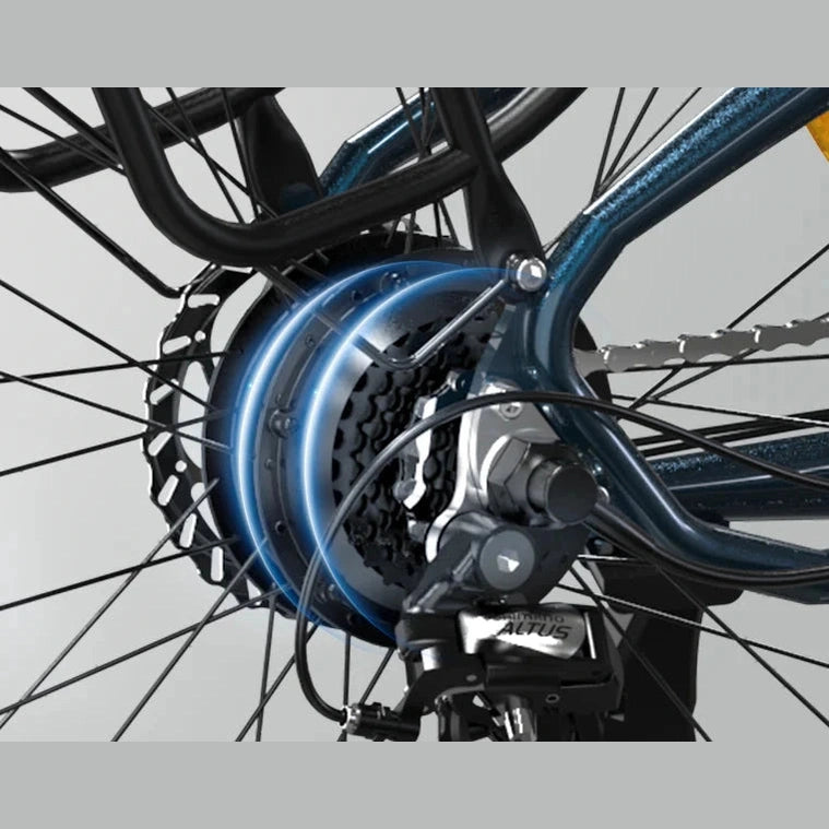 Hitway BK16 Elektrische Fiets 26 Inch 3.0 E-bike 48V 18Ah Zwart