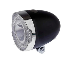 IKZI Light koplamp Retro JR batterij zwart - AE-trading