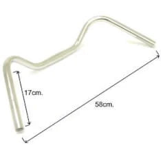 Ergotec stuurbocht Stuttgarter 25.4 RVS - AE-trading