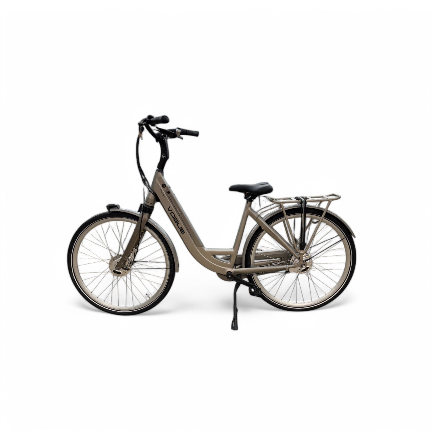 Vogue Mestengo Voorwielmotor Elektrische Fiets - Champagne Limited Edition - AE-trading