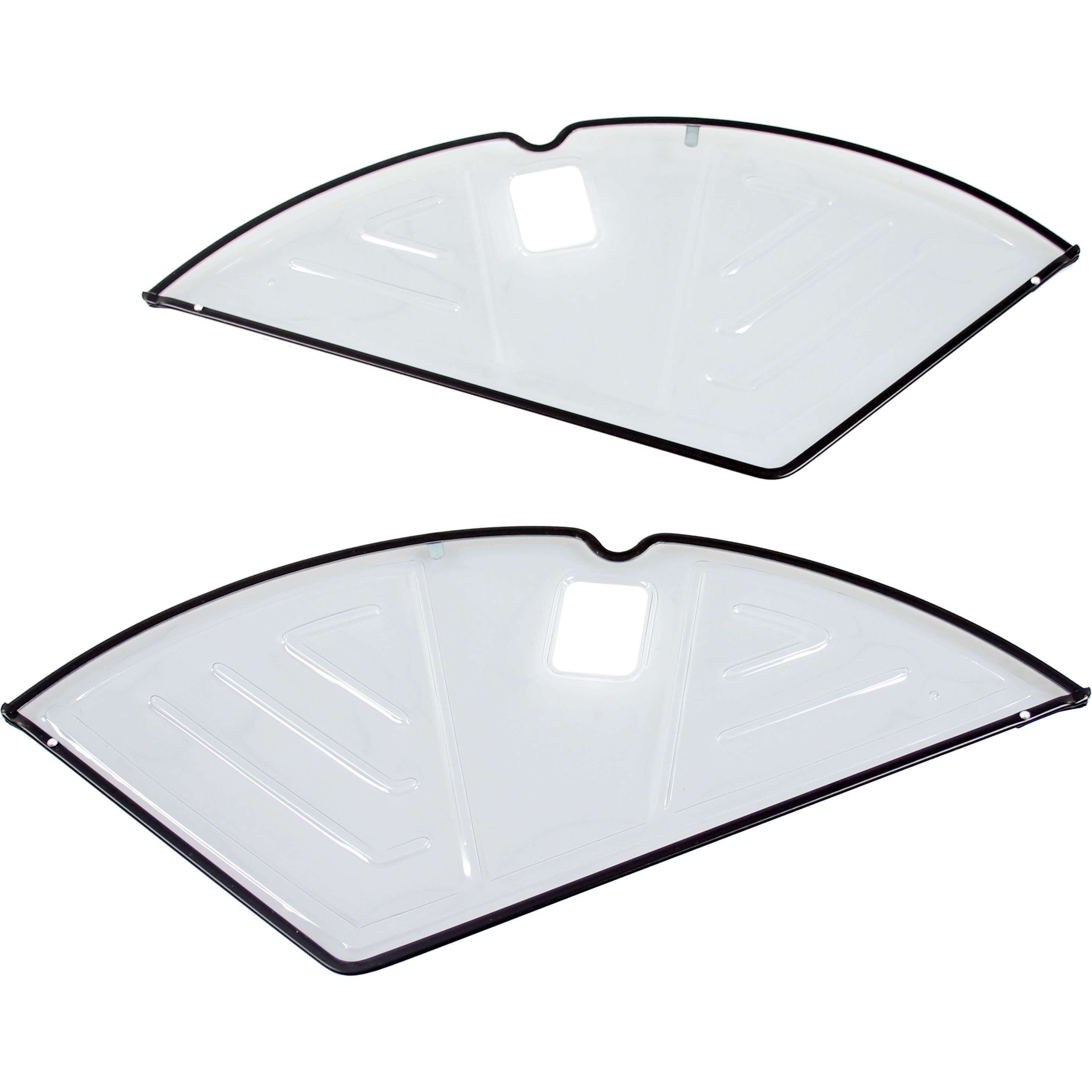 Hesling jasbeschermer 28/5 alu zwarte rand - AE-trading