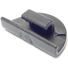 Hesling jasbeschermer Combi clip PVC spatb zwart - AE-trading