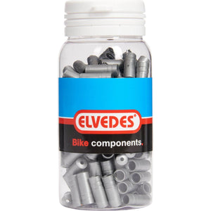 Elvedes kabelhoedje 4.3mm PVC zilver (150) - AE-trading