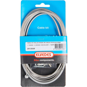 Elvedes remkabel achter Rollerbrake br-im85/81/55/45 zilver - AE-trading