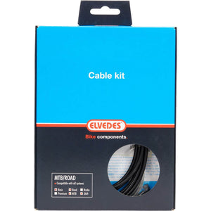 Elvedes schakel kabel kit ATB/RACE zwart - AE-trading