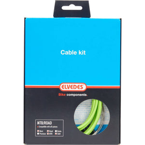 Elvedes schakel kabel kit ATB/RACE groen - AE-trading