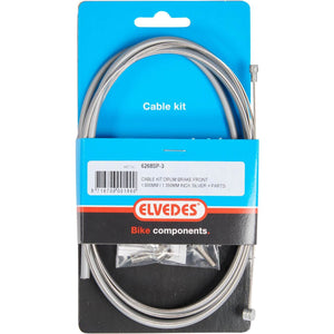 Elvedes remkabel kit voor + inbus draadeind rvs zilver - AE-trading