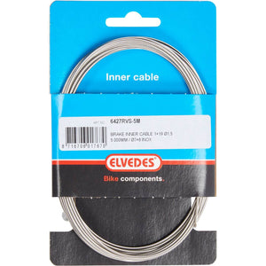 Elvedes rem binnenkabel rvs 5m nippel 7x6 - AE-trading