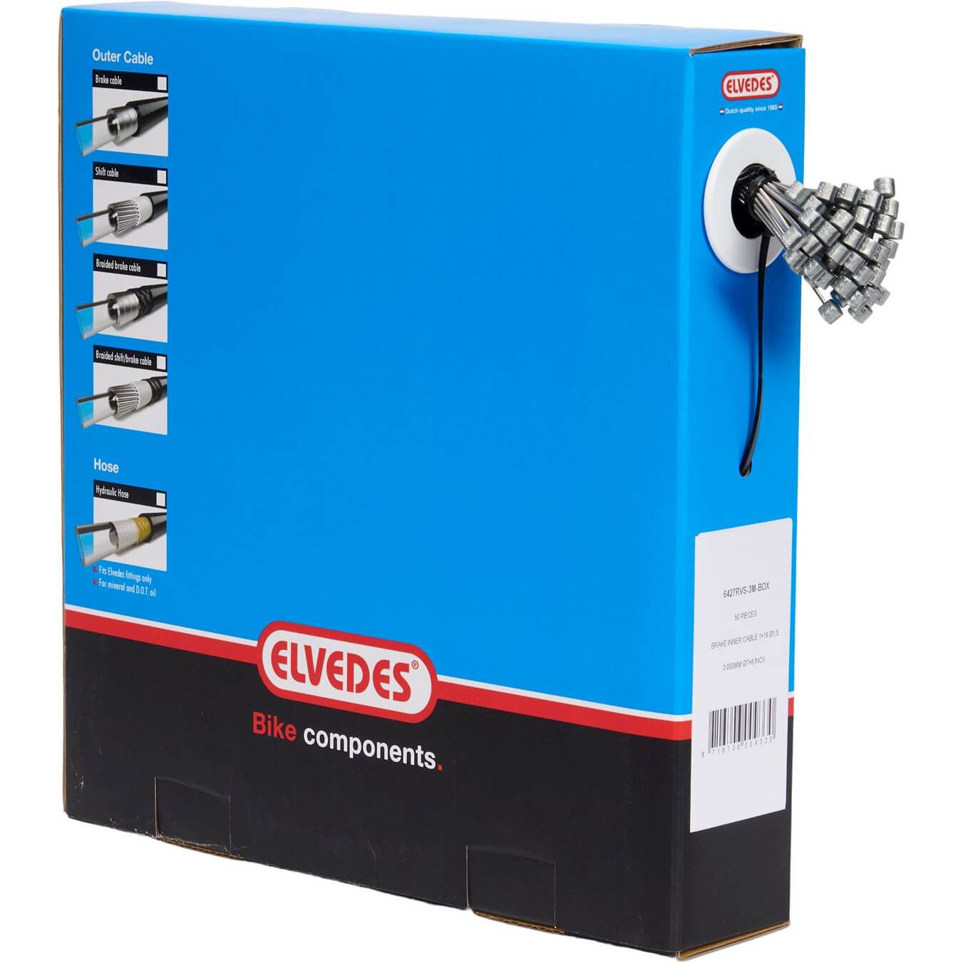 Elvedes rem binnenkabel rvs nippel 7x6 doos (100) - AE-trading