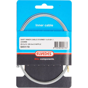 Elvedes schakel binnenkabel SA 2 nippels 2.5x10 en 4.5x4.5 - AE-trading