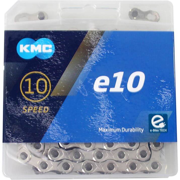 KMC ketting E10 silver E-bike 122s - AE-trading