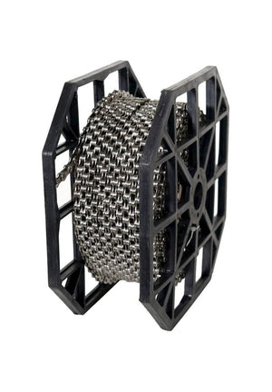 KMC rol ketting X12 silver/black 50mtr - AE-trading