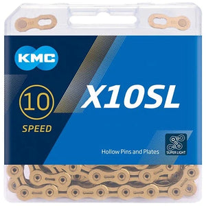 KMC ketting X10SL gold 114s - AE-trading
