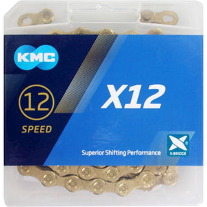 KMC ketting X12 gold 126s - AE-trading