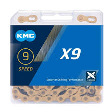 KMC ketting X9 gold 114s - AE-trading