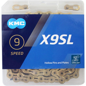 KMC ketting X9SL gold 114s - AE-trading
