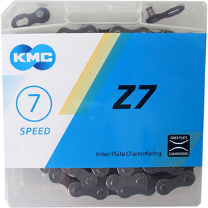 KMC ketting Z7 grey/brown 114s - AE-trading